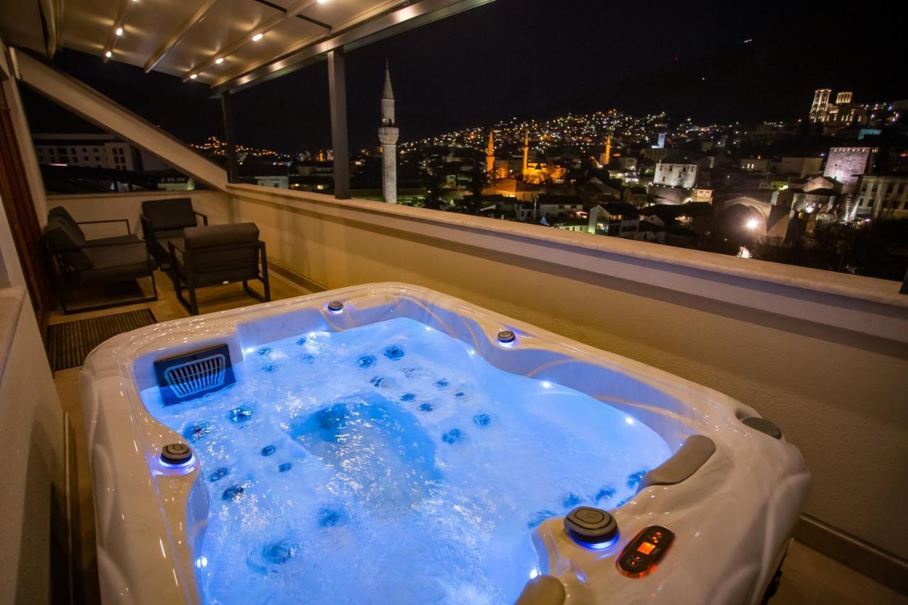 Sky Penthouse Old Bridge With Sauna And Jacuzzi Mostar Eksteriør bilde